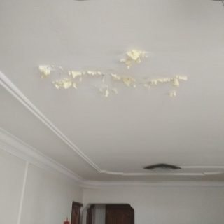 PU-Injection-Treatment-living-room-Ceiling-Waterproofing-Singapore-HDB-yishun-6